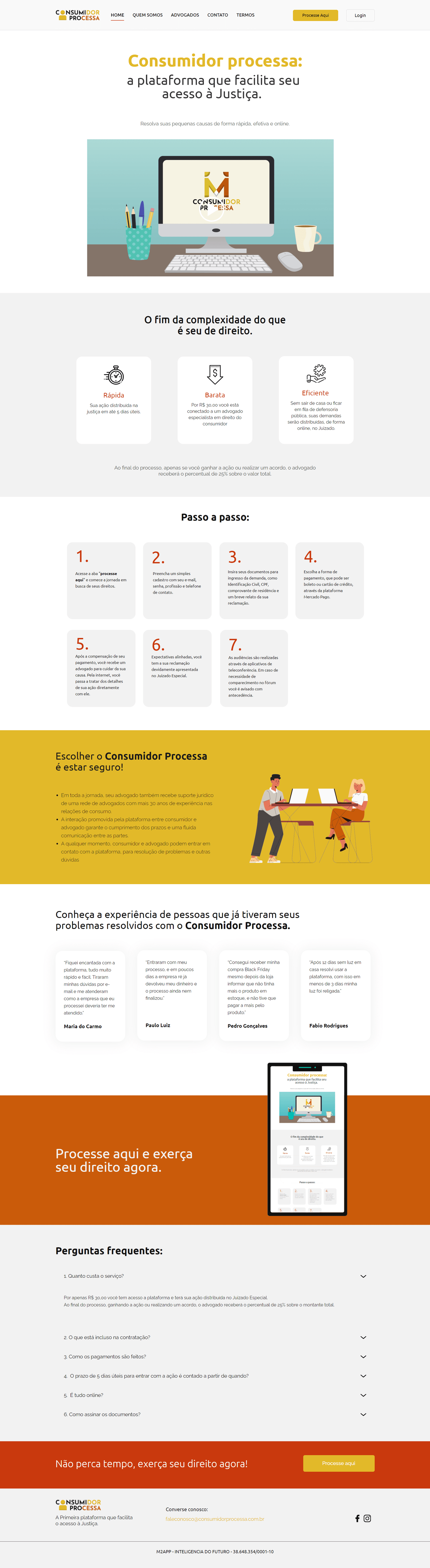 Consumidor Processa Link