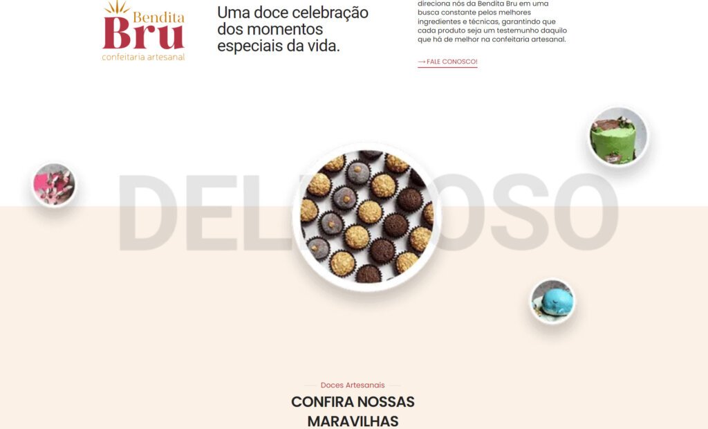 Bendita Bru 02 Portfolio Offweb - Criação de sites